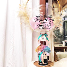 Load image into Gallery viewer, Hot Air Ballon To You ( Rainbow Baby Breath Design)