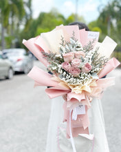 Load image into Gallery viewer, Prestige Bouquet To You (Cappuccino Silver Leaf Design)