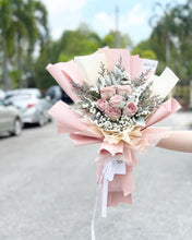 Load image into Gallery viewer, Prestige Bouquet To You (Cappuccino Silver Leaf Design)