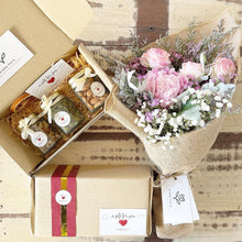 Load image into Gallery viewer, Exclusive Signature Bouquet To You (Peony Pink Silver Leaf Design)