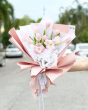 Load image into Gallery viewer, Prestige Bouquet To You (Tulip Pink Series Pink Wrap)
