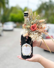 Load image into Gallery viewer, Preserved Flowers Red Grapes Sparkling Juice To You (1 Rose Red Design)