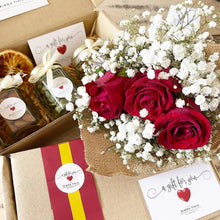 Load image into Gallery viewer, Signature Bouquet To You (Roses Red Baby Breath Design)