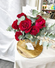 Load image into Gallery viewer, Flower Jar To You (Red Roses Eucalyptus Jar Design)