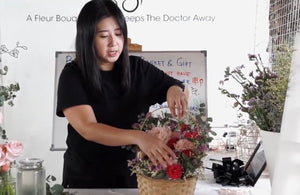 Flower Basket With Gift Floral Making