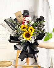 Load image into Gallery viewer, Prestige Bouquet To You (Sunflower, Statice, Casphia, Baby Breathe)
