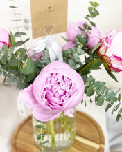 Load image into Gallery viewer, Flower Jar To You (Peony & Eucalyptus)