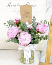 Load image into Gallery viewer, Flower Jar To You (Peony &amp; Eucalyptus)
