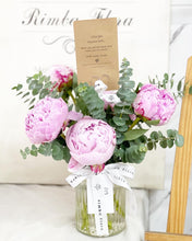 Load image into Gallery viewer, Flower Jar To You (Peony & Eucalyptus)