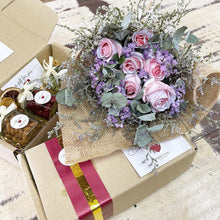 Load image into Gallery viewer, Premium Signature Bouquet To You (Cinderella Roses Eucalyptus Design)