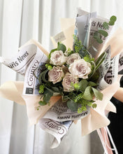 Load image into Gallery viewer, Premium Bouquet To You (Westminster Abbey Roses Style Loose Wrap Design)
