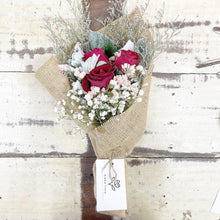 Load image into Gallery viewer, Signature Bouquet To You (Roses Red Silver Leaf Design)
