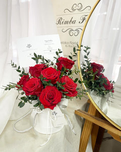 Flower Box Style To You (Premium Kenya Red Roses)
