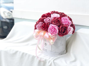 Premium Everlasting Soap Flower Box To You 33 Roses