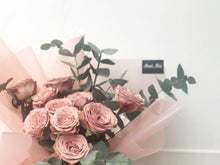 Load image into Gallery viewer, Prestige Bouquet To You (Cappuccino Roses &amp; Eucalyptus)
