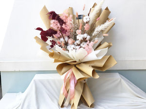 Prestige XL Bouquet To You (Cotton Flowers & Dried Flowers)