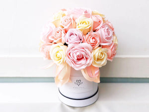 Premium Everlasting Soap Flower Box To You : 33 Roses