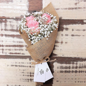 Signature Bouquet To You (Pink Baby Breath Design)