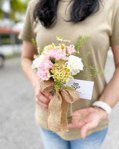 Flower Jar To You (Fresh Pretty Pastel Design)