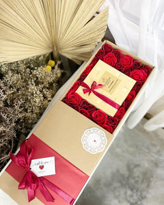 VDay 2023 Rimba Flora X Godiva Flower Box To You (Everlasting Soap Design)