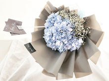 Load image into Gallery viewer, Prestige Bouquet To You (Blue Hydrangea &amp; Baby Breath)
