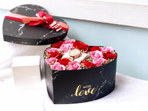 Everlasting Box (Roses, Baby Breathe)