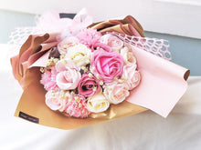 Load image into Gallery viewer, Everlasting Soap Flower Bouquet To You- 18 Flower Mix (Pink)
