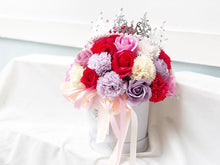 Load image into Gallery viewer, Everlasting Soap Flower Box To You- 33 Roses Mix Carnation

