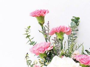 Flower Box To You (Pink Carnation Flower Design)