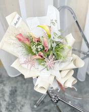 Load image into Gallery viewer, Prestige Bouquet To You  (Calla Lily Pink Coral Design) (Standard 5 Calla Lily)
