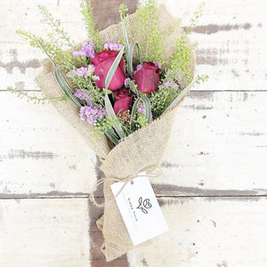 Premium Signature Bouquet To You (Red Roses Thalapsi Design)
