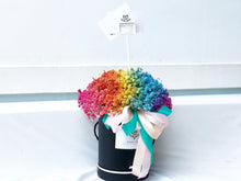 Load image into Gallery viewer, Flower Box  To You  (Rainbow Baby Breath Design)
