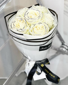 Russian Wrap Bouquet To You  (Roses Channel Design) (Small 6 Roses)