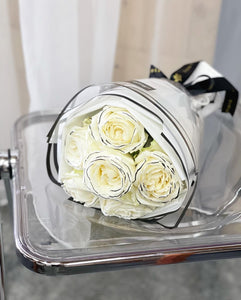 Russian Wrap Bouquet To You  (Roses Channel Design) (Small 6 Roses)