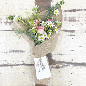 Premium Signature Bouquet To You (Roses Cappucino Hana White Design)