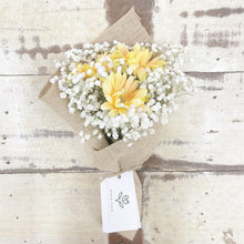 Load image into Gallery viewer, Signature Bouquet To You (Daisy Pastel Yellow Baby Breath Design)
