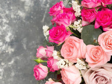 Load image into Gallery viewer, Extravagant Fruit Flower Basket To You (Full of Ombre Roses Design)
