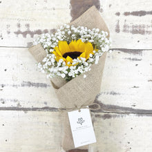 Load image into Gallery viewer, Signature Bouquet To You (Sunflower Baby Breath Design)
