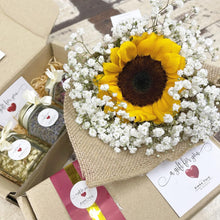 Load image into Gallery viewer, Signature Bouquet To You (Sunflower Baby Breath Design)

