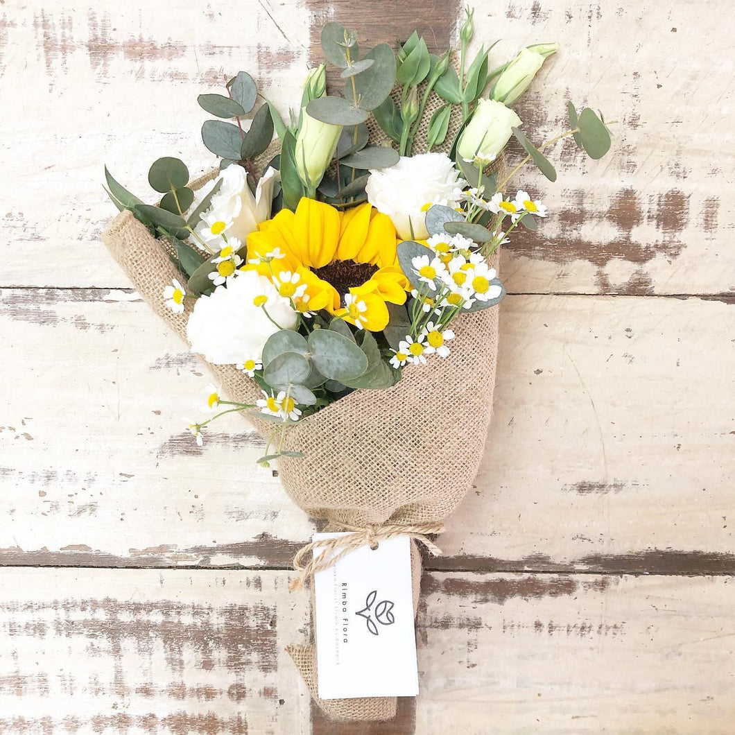 Premium Signature Bouquet To You (Sunflower Chamomile Design)