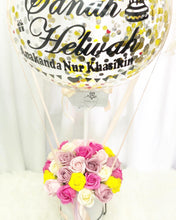 Load image into Gallery viewer, Hot Air Ballin Everlasting Soap Flower Box To You - 33 Roses (Cheerful Bright Color Design)

