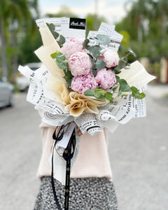 Prestige Bouquet To You (Peonies Style Wrap To You)