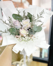 Load image into Gallery viewer, Prestige Bouquet To You (Roses Unicorn Silver Leaf Design)
