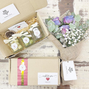 Premium Signature Bouquet To You (Cinderella Roses Eucalyptus Design)