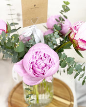 Load image into Gallery viewer, Flower Jar To You (Peony &amp; Eucalyptus)
