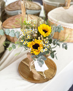 Flower Jar To You (Sunflower Design)