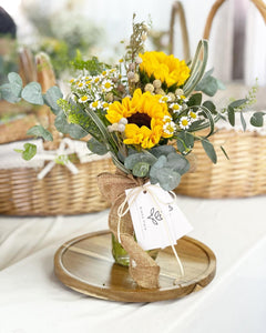 Flower Jar To You (Sunflower Design)